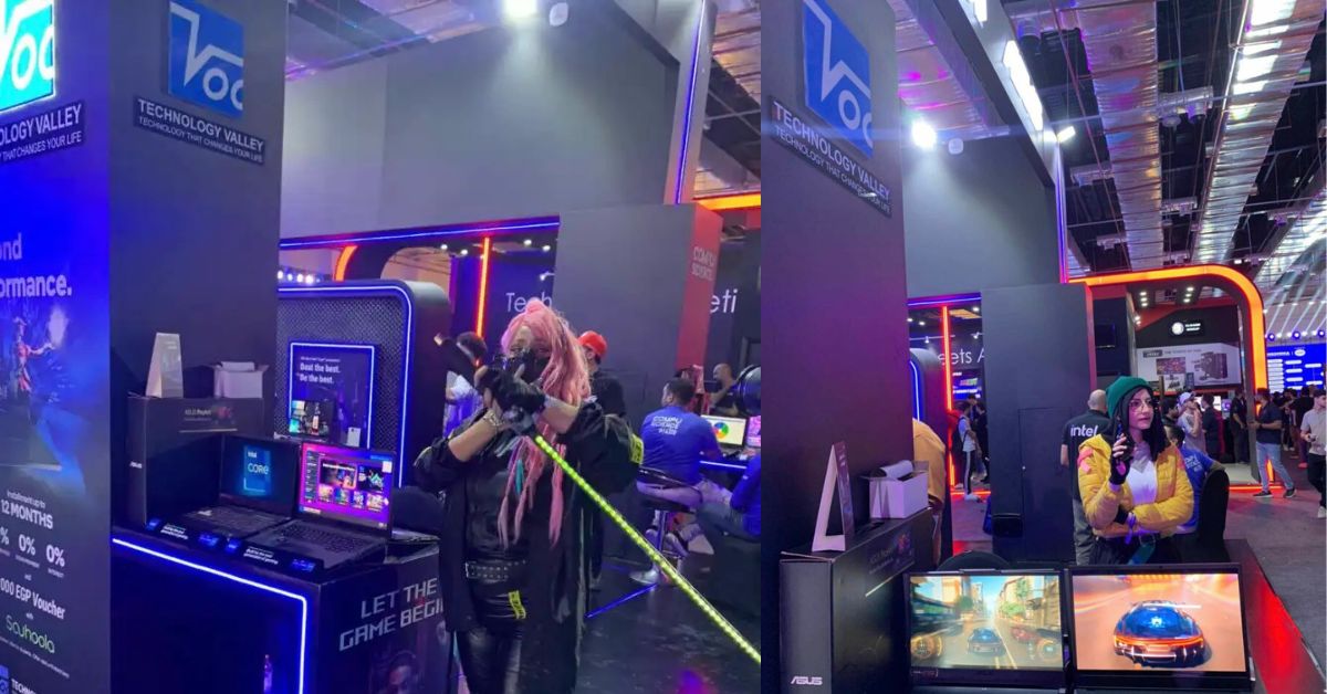 مشاركة تكنولوجى فالى بالحدث العالمى انسوميا وتفاعل اللاعبين بتجربة جديدة مميزة