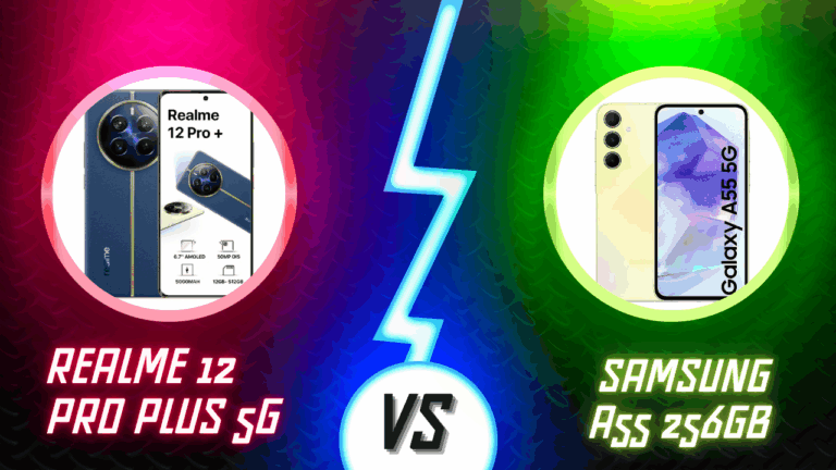 Samsung Galaxy A55 5G vs Realme 12 Pro plus 5G - أيهما أفضل هواتف للتصوير في الفئة المتوسطة؟