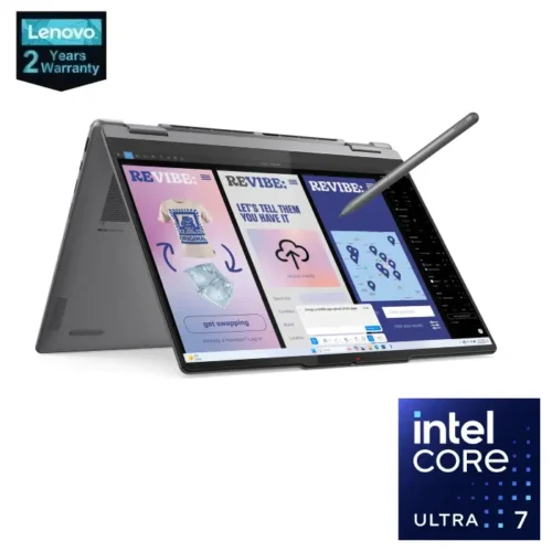 Lenovo Yoga 7 14ILL10 2-in-1 قمة الإبداع والأداء بشاشة OLED 2.8K ومعالج Intel Core Ultra 7