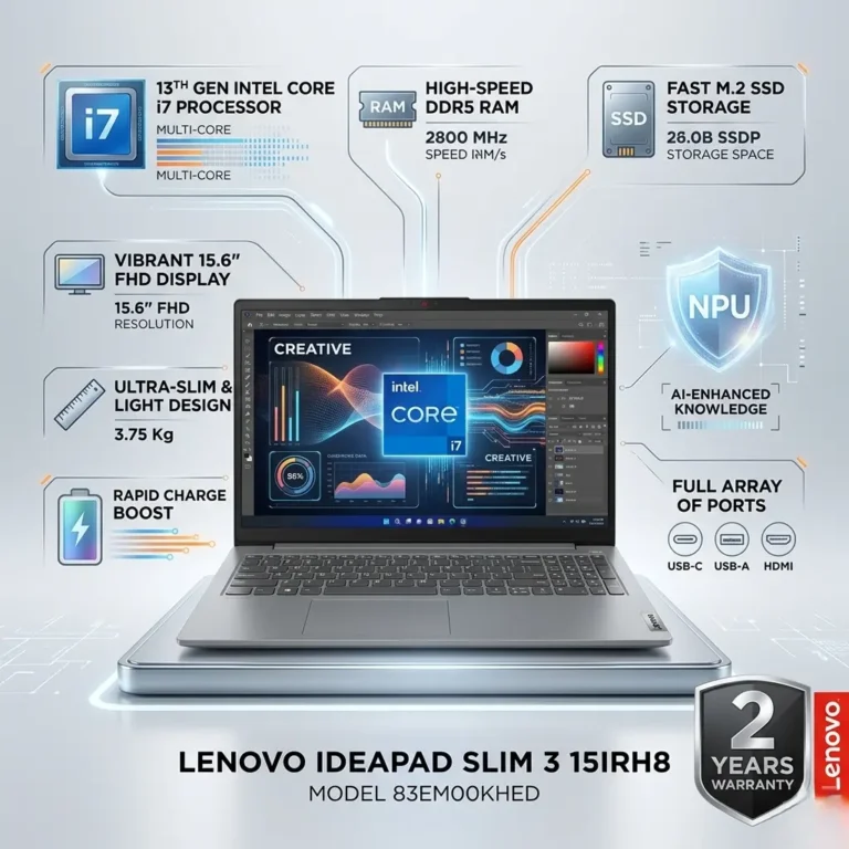 مراجعة Lenovo IdeaPad Slim 3 i7 جيل 13 | الأداء المثالي للعمل والدراسة